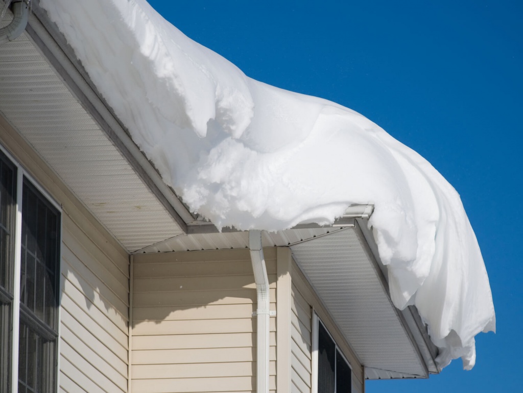 how to prevent roof collapse from snow