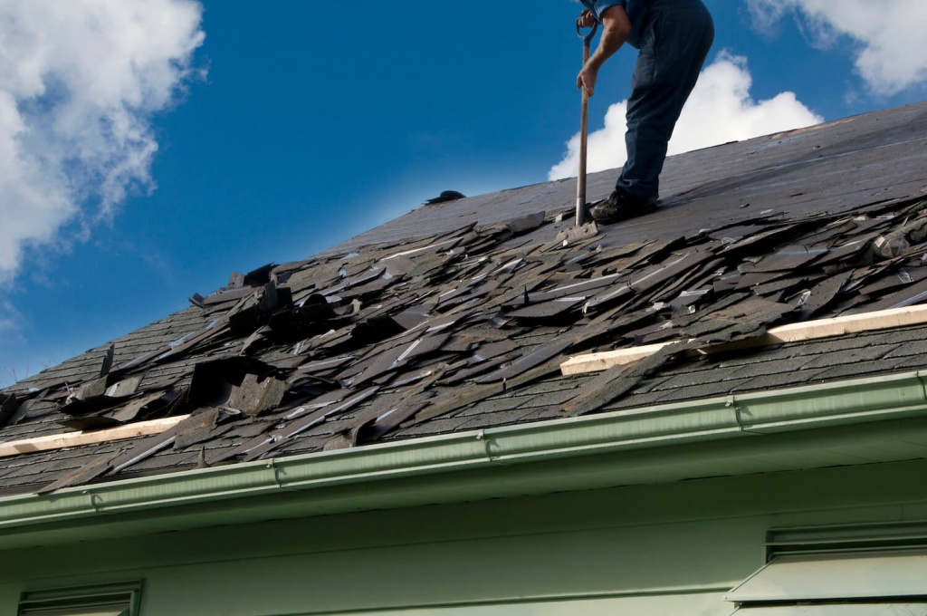 repair or replace a roof